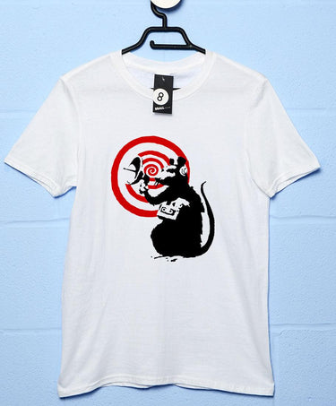Banksy Radar Rat T-Shirt For Men 8Ball